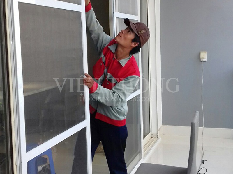 Cửa lưới chống muỗi quận Bình Tân uy tín và chất lượng