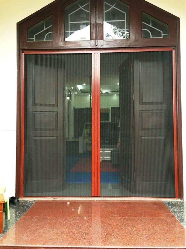Cửa lưới chống muỗi xếp Cửa lưới chống muỗi xếp giá rẻ