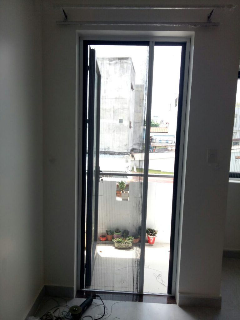 Cửa lưới chống muỗi xếp Cửa lưới chống muỗi xếp giá rẻ