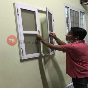 Thiết kế cửa lưới chống muỗi tại Sài Gòn